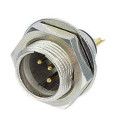 CONECTOR MINI XLRMACHO CHASIS