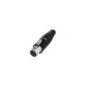 CONECTOR MINI XLR HEMBRA AEREA