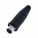 CONECTOR MINI XLR HEMBRA AEREA