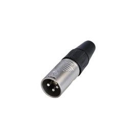 CONECTOR XLR 3P MACHO RC3M