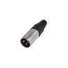 CONECTOR XLR 3P MACHO RC3M