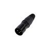 CONECTOR XLR 3P MACHO RCX3M-Z-