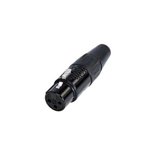 CONECTOR XLR 3P HEMBRA RC3F-BA