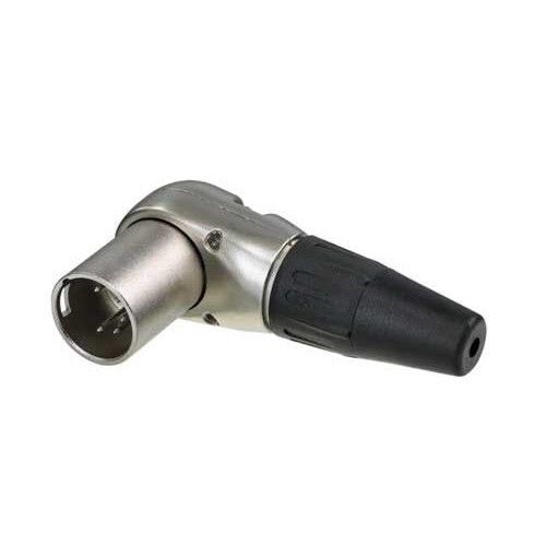 CONECTOR XLR 5P MACHO ACODADO