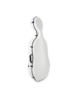 Estuche cello Artist Montagnana 3D 4/4 Blanco