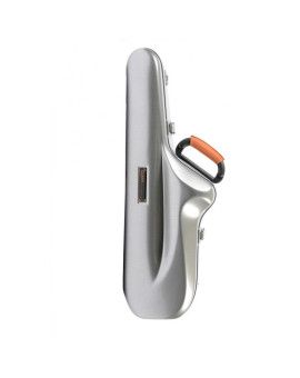 Estuche saxo alto Bam Cabine La Défense DEF4011S Aluminio cepillado