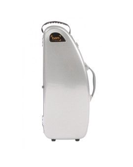 Estuche saxo alto Bam La Défense Hightech DEF4101XL Aluminio cepillado