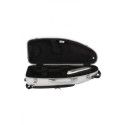 Estuche saxo alto Bam La Défense Hightech DEF4101XLP con bolsa Aluminio cepillado