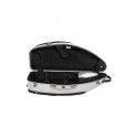 Estuche saxo tenor Bam La Défense Hightech  DEF4102XL con bolsa Aluminio cepillado