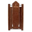 WOODEN FOOT REST, DARK BROWN O