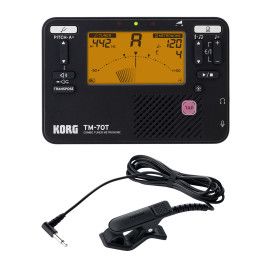 METRONOMO/AFINADOR TM-70C BK