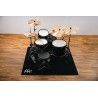 MDRS DRUM RUG, BLACK/WHITE, SM