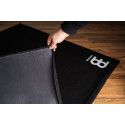 MDRS DRUM RUG, BLACK/WHITE, SM