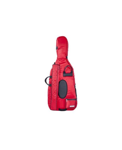 Estuche Bam de cello Performance PERF1001S 4/4 Rojo