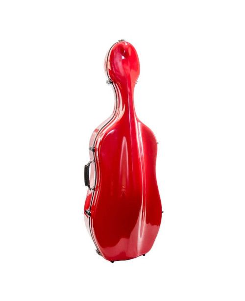 Estuche de cello Rapsody K1UW con ruedas 4/4 Verde