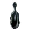 Estuche de cello Rapsody K1UW con ruedas 4/4 Negro