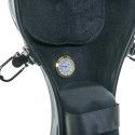Estuche de cello Rapsody K1UW con ruedas 4/4 Negro