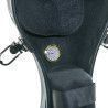 Estuche de cello Rapsody K1UW con ruedas 4/4 Negro