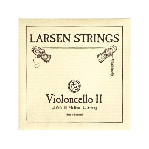 "Cuerda de cello Larsen 2ª Re Medium"