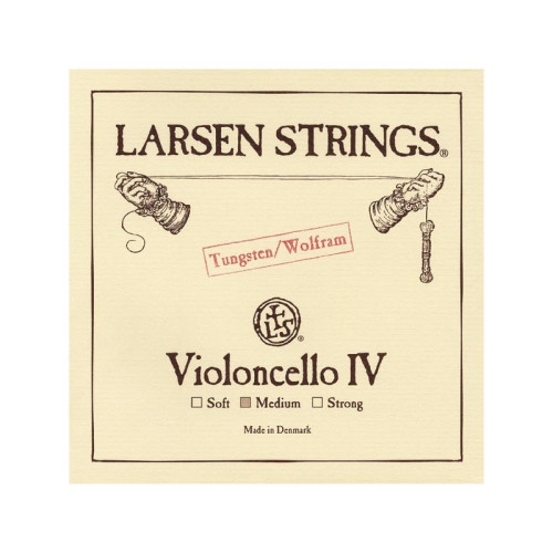 "Cuerda de cello Larsen 4ª Do Medium"