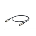 CABLE MIC XLR M./XLR H 0,5M. E