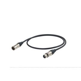 CABLE MIC XLR M./XLR H 0,5M. E