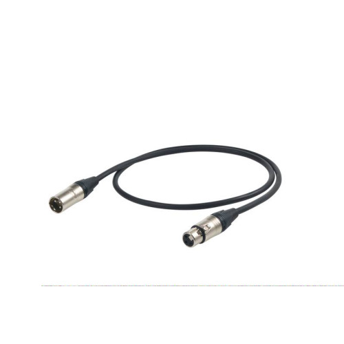 CABLE MIC XLR M./XLR H 0,5M. E
