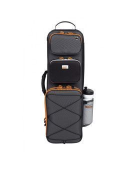 Estuche violín Bam PEAK2003SN Peak Performance rectangular 3/4-1/2 gris-negro 3/4