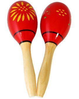 Maracas Madera Ritmo M22 9"