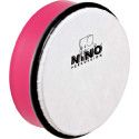 PANDERO PLASTICO 6' ROSA NINO4