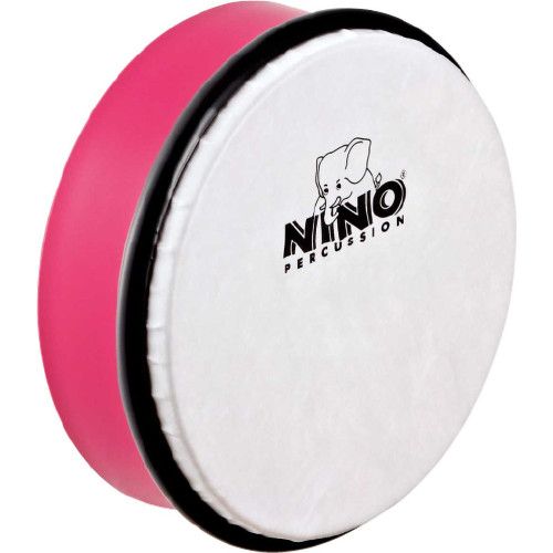 PANDERO PLASTICO 6' ROSA NINO4