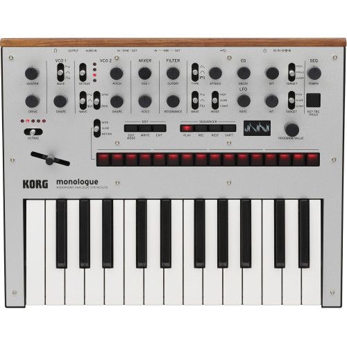 TECLADO MONOLOGUE SILVER