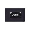 Estuche viola Bam 2040B Artisto rectangular 15"" 15"" 3/4 (40 CM) Negro