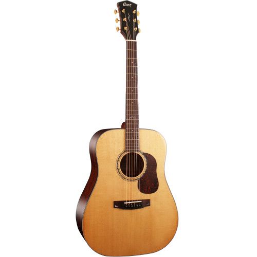 GUIT ACUST GOLD-D6 NAT W/CASE