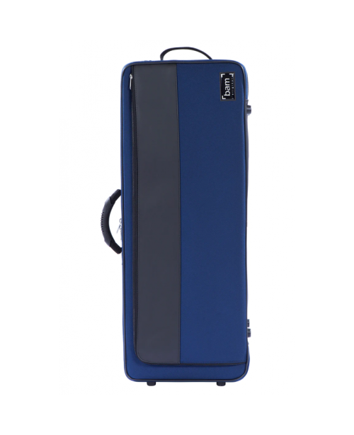 Estuche viola Bam 2043B Artisto rectangular 16"" 7/8 (43 CM) Azul