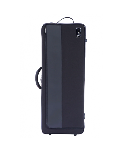 Estuche viola Bam 2043B Artisto rectangular 16"" 7/8 (43 CM) Negro