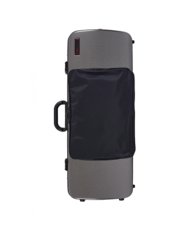 Estuche viola Bam Hightech 2202XL con bolsa Silver carbon