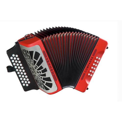 ACORDEON COMPADRE GCF RED SILV