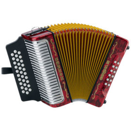 ACORDEON CORONA III BBEBAB, RE