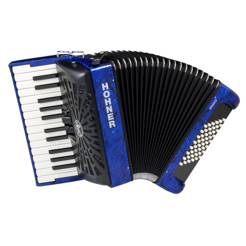 ACORDEON BRAVO II 48 AZUL A165