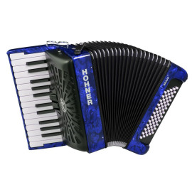 ACORDEON BRAVO II 60 AZUL A169