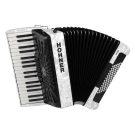 ACORDEON BRAVO III 72 BLANCO A