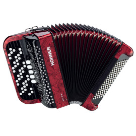ACORDEON NOVA III 96 RED, C-ST