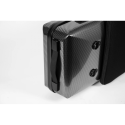 Estuche violí Bam 2018XL Hightech rectangular 4/4 Silver carbon