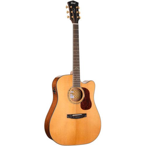 GUIT ACUST GOLD-DC6 NAT W/CASE