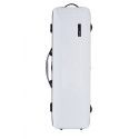 Estuche rectangular Violín BAM Ice Suprême Hightech ICE2018XLW 4/4 Blanco/Negro
