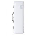 Estuche rectangular Violín BAM Ice Suprême Hightech ICE2018XLW 4/4 Blanco/Plata