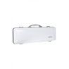 Estuche rectangular Violín BAM Ice Suprême Hightech ICE2018XLW 4/4 Blanco/Plata