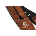 BASS LEATHER STRAP, CHESTNUT T