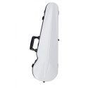 Estuche violín Bam SUP2002XL Ice Suprême Hightech forma 4/4 Blanco/Negro